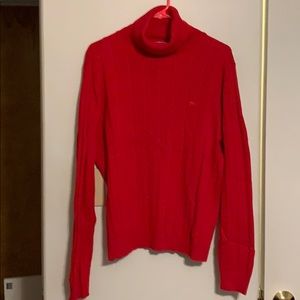 Izod Turtleneck Cable Knit Sweater